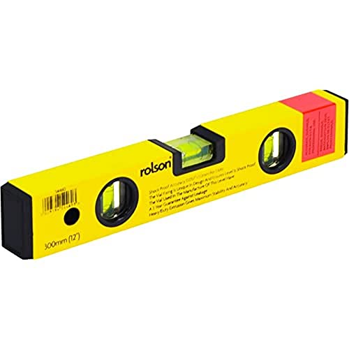 Best Price Square SPIRIT LEVEL, ALLOY, 300MM BPSCA 54460 - TL16064 By ROLSON TOOLS