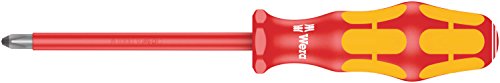Wera Kraftform 2go 100 VDE 1000v screwdriver Set In Tool Quiver, PH/PZ/TX/SL, 12pc, 05004310001