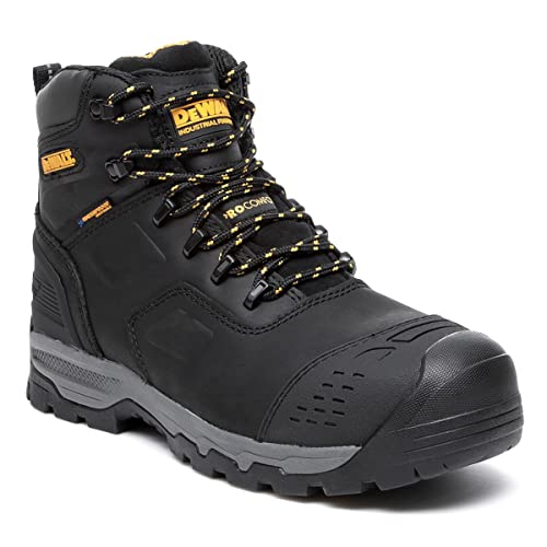 DEWALT Men's Bulldozer, Waterproof, Steel Toe Safety Boot, Black, UK11 (EU45)