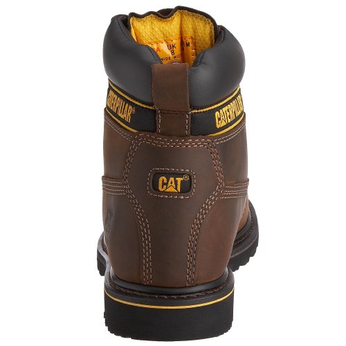 Cat Holton Sb, Men SRC Work Boots, Brown (Dark Brown), 10 UK (44 EU)