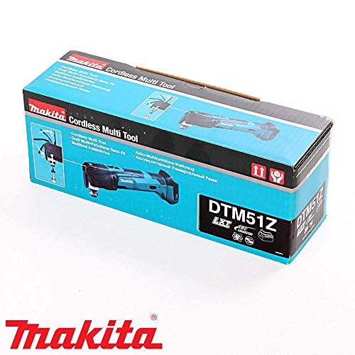 Makita DTM51Z DTM51 18v Li-Ion Multi-Tool LXT Keyless Blade Change-Naked-Body Only, 18 V