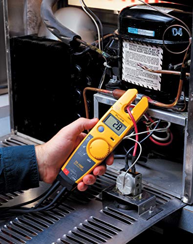 Fluke T5-1000 Open Jaw Electrical Tester with Continuity and Current Tester, 1000V