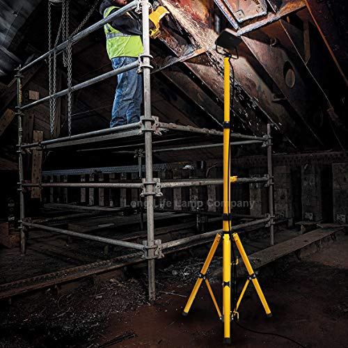 IP65 30w LED Floodlight Tripod Stand for Job Site Lighting 1 Mount Retractable Frame TRI011703