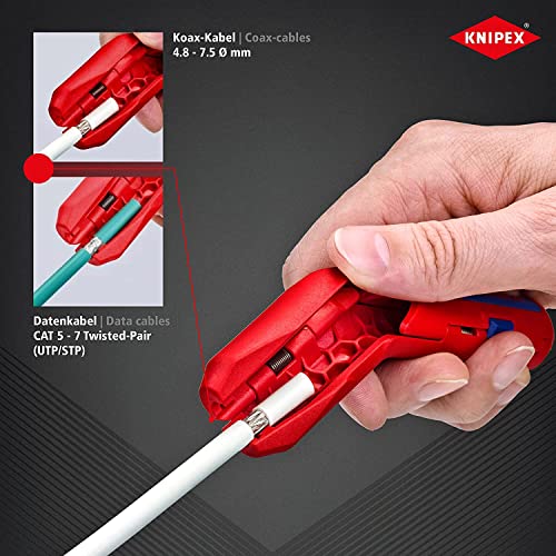 Knipex ErgoStrip Universal Stripping Tool, for right-handers 135 mm 16 95 01 SB